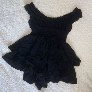 Princess Polly black romper